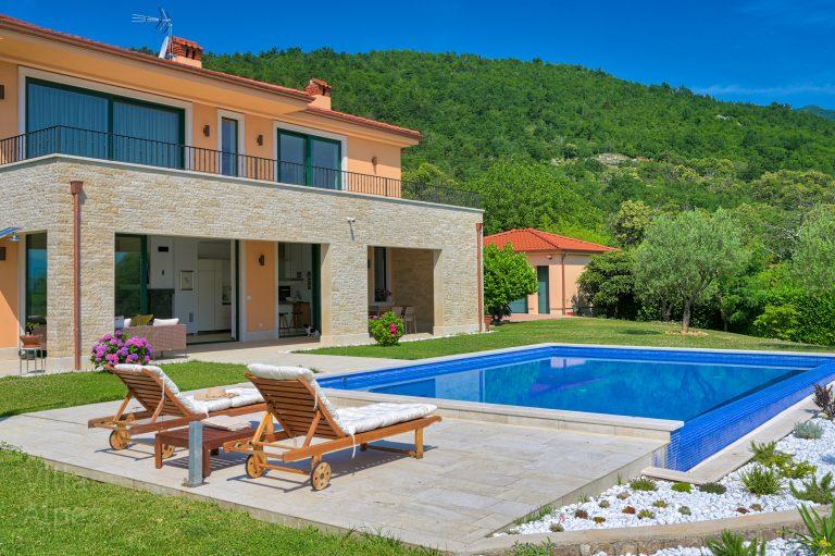 Pool - luxury vacation villa Alpeza